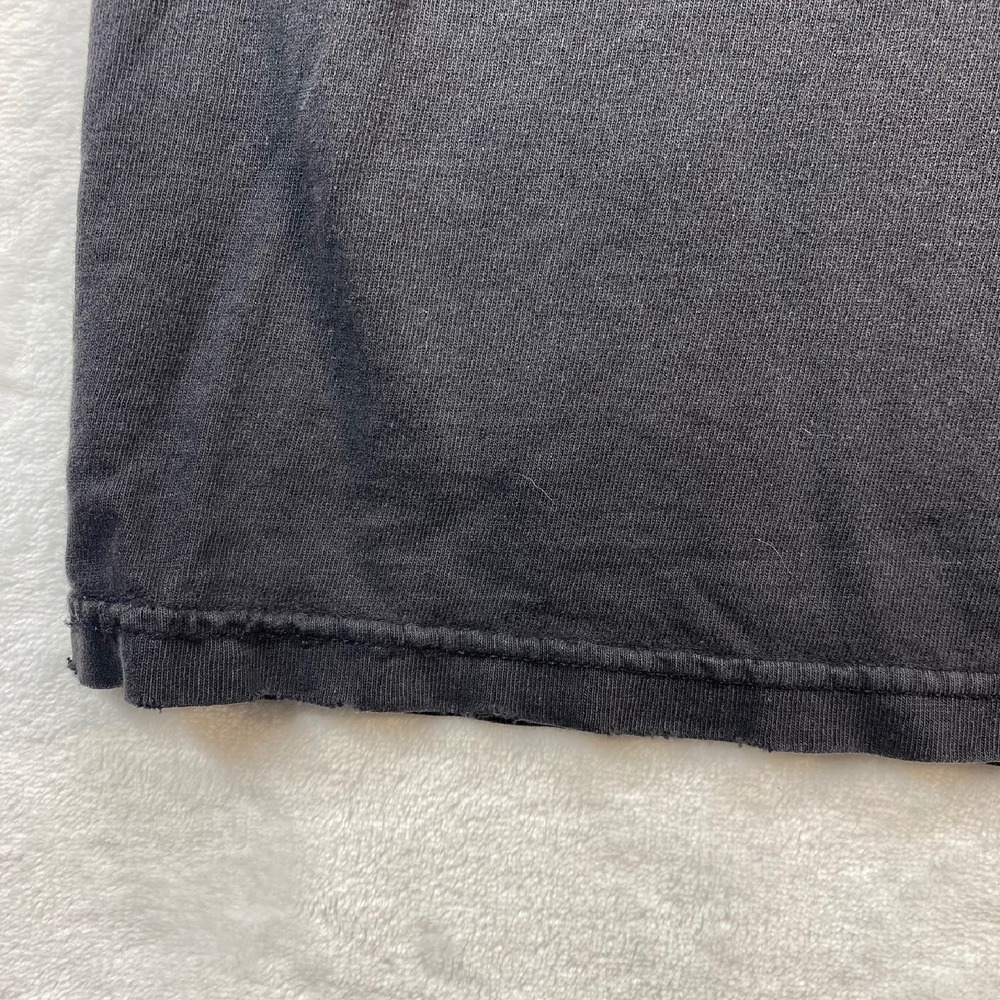 Vintage Hanes Jimmy Page Robert Plant No Quarter Tour T-Shirt XL‎ distressed - Picture 3 of 12